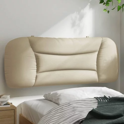 Jastuk za uzglavlje krem 100 cm od tkanine