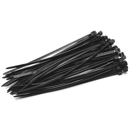 Ramda črne PVC vezice 4,8x400mm, 50kos SLT 2170887 Slike