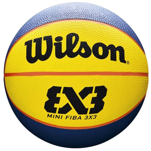 Wilson fiba 3x3 mini rubber basketball size 3 lopta za košarku WTB1733XB Slike