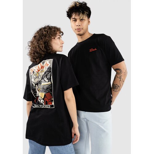 The Dudes All Fucked T-shirt black Cene