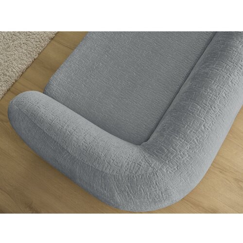 Bobochic Paris Temno siva raztegljiva sedežna garnitura iz &amp;scaron;enilje 228 cm Neyo &amp;ndash; Slike