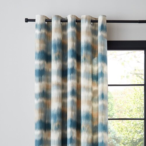 Catherine Lansfield Plave/bež zavjese u setu 2 kom 168x229 cm Ombre – Cijene