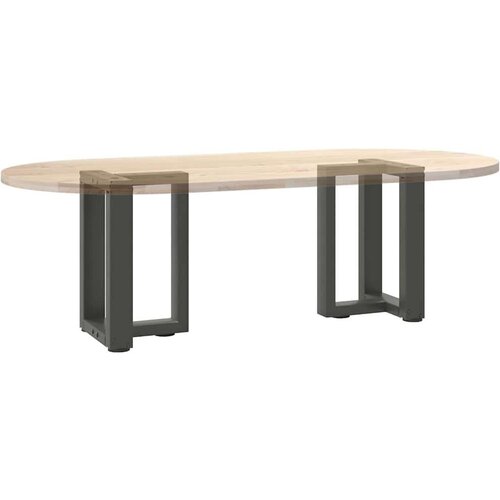 VidaXL Noge za stolić T-oblika 2 kom antracit 38x25x(42-43) cm čelik Slike