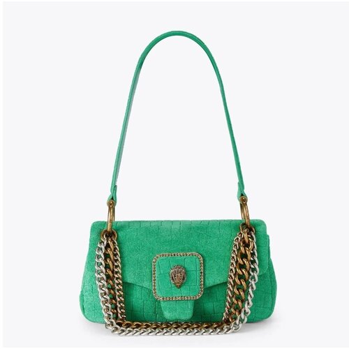 Kurt Geiger London Torbe Mini Pimlico Bag Chain Zelena Slike