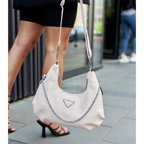 Gemre Pink shoulder bag with chain Bikata Cene