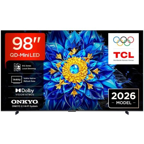 Tcl QD Mini-LED TV 98&amp;quot; 98P8L, Google TV Slike