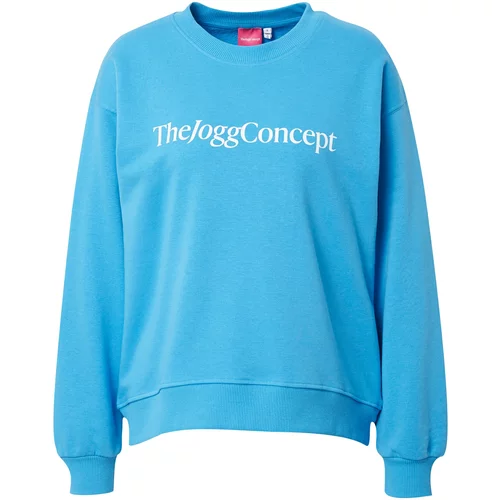 The Jogg Concept Sweater majica 'SAFINE' nebesko plava / bijela