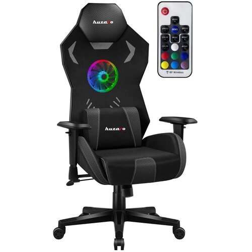 Huzaro Combat 7.6 RGB Black gaming chair with fan Slike