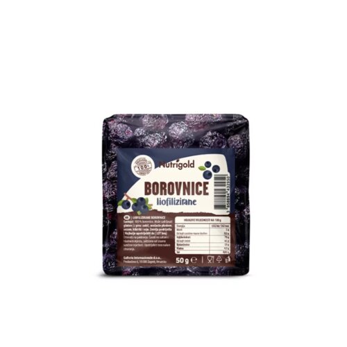 Nutrigold Liofilizirane borovnice - 50g Cijene