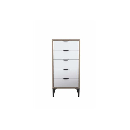 Hanah home Komoda s ladicama Arden, 50 x 105 x 40 cm, Bijela Slike