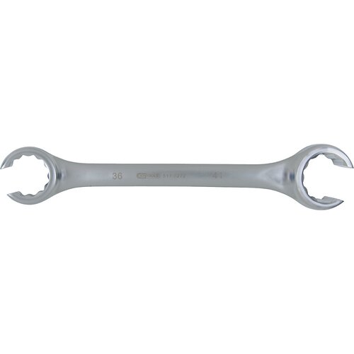 Ks Tools Odprt dvojni obročasti ključ, zamaknjena oblika, 12-roba oblika, 36 x 41 mm Cene