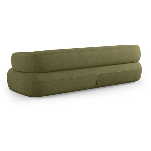 Micadoni Zelena sofa od boucl&amp;eacute; tkanine 200 cm Jenny &amp;ndash; Slike