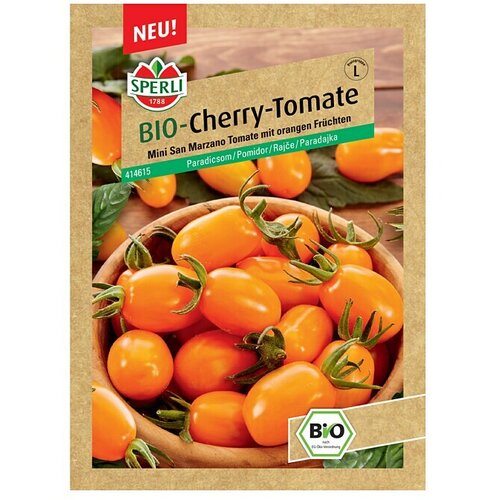 SPERLI Sjeme povrća BIO cherry rajčica (Vrijeme sjetve: Veljača, Berba: Srpanj) Cijene