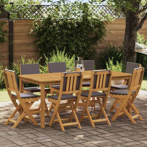  Zunanje bistro stolice 8 pcs Temno siva 38 x 46 x 85 cm, (5000272792) Cene