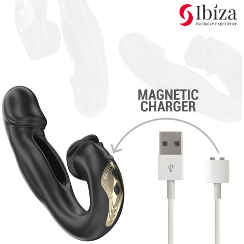 Ibiza Vibrator Rose Flicking Effect &amp;amp; Clit Stimulator Slike