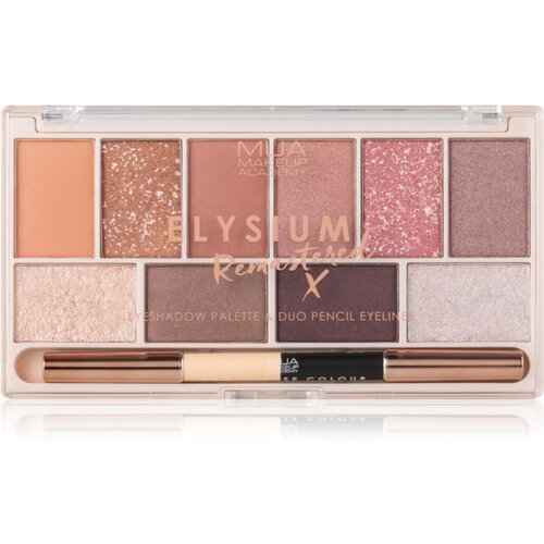 MUA Makeup Academy Elysium Remastered paleta senčil za oči 10 barv duo 17 g Cene