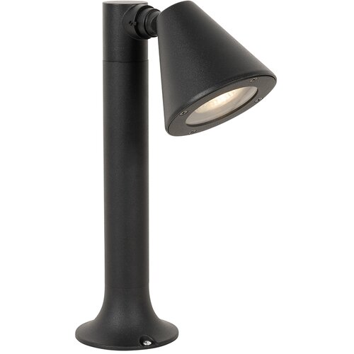 QAZQA Moderni zunanji steber črn 30 cm IP44 nastavljiv - Ciara Cene