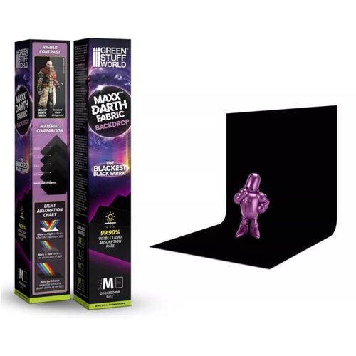 Green Stuff World maxx darth black - photo background 200x300mm Slike