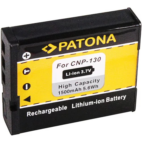Patona Baterija NP-130 za Casio Exilim EX-H30 / EX-ZR100 / EX-ZR200, 1500 mAh