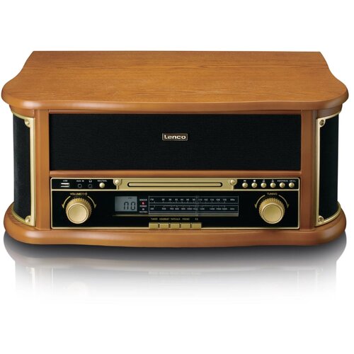 Lenco TCD-2551WD Classic Phono Retro Gramofon Cene