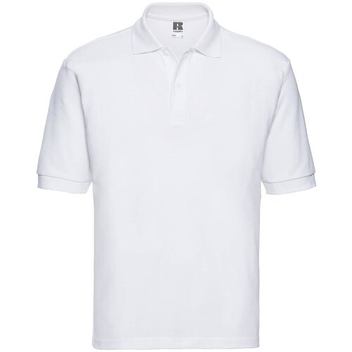RUSSELL Men&amp;#039;s White Polycotton Polo Shirt Slike