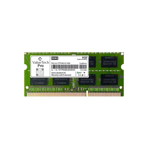Valuetech sodimm pro Laptop memorija 8GB DDR3 ( 111191 ) Cene