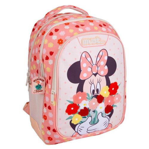 DIAKAKIS Ruksak MINNIE HAPPINES 32x18x43cm 3 zipa 564219 Cijene