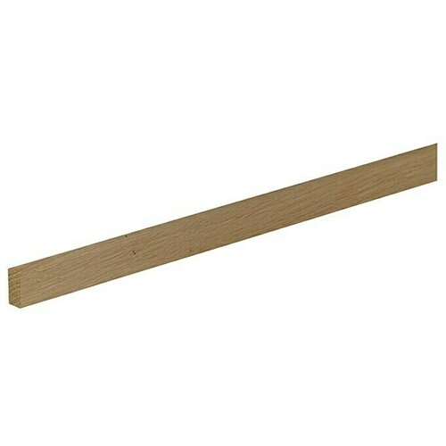 PROFILES AND MORE Ravni profil (1 m x 10 mm x 20 mm, Hrast, Neobrađeno) Slike