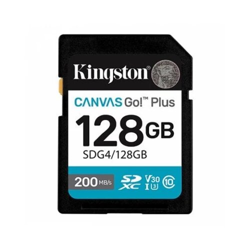 Kingston MEM SD 128GB Canvas Go! Plus SDG4/128GB Slike