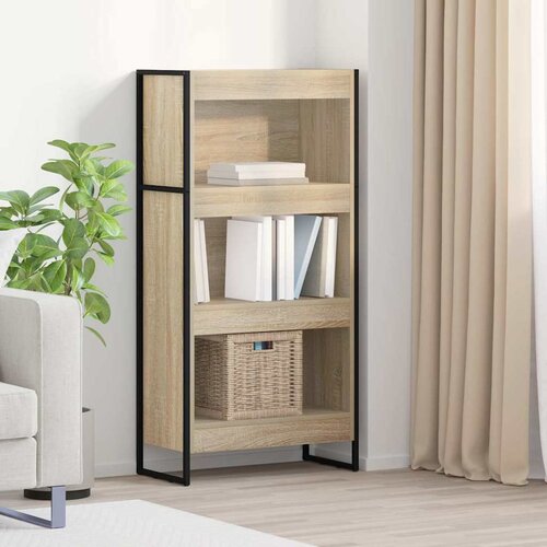 vidaXL Ormarić za knjige Sonoma 80 x 30 x 155 cm Konstruirano drvo Cene