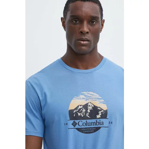 Columbia Pamučna majica Path Lake za muškarce, s tiskom, 1934814