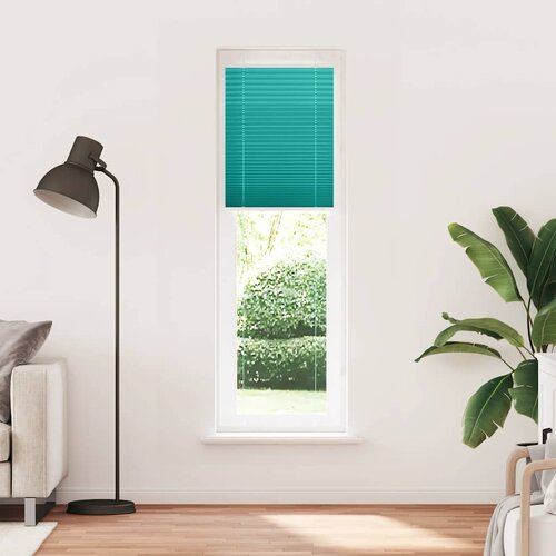  Plisirana zavjesa petrolej zelena 60x200 cm &amp;Scaron;irina tkanine 59,4 cm Poliester Slike