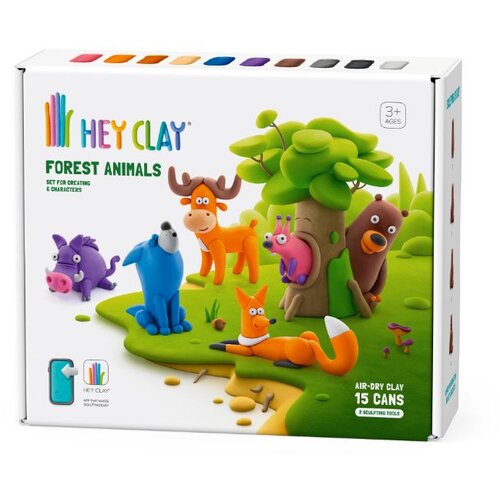 Hey Clay hej clay komplet iz plastelina - gozdne živali Cene