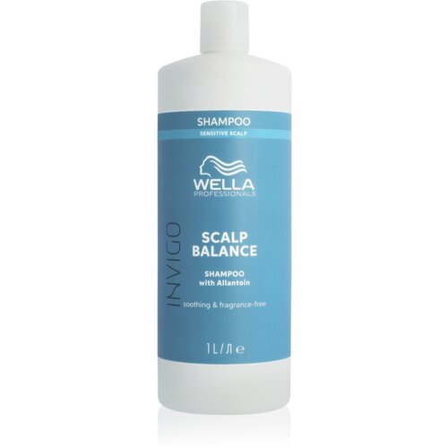 Wella Professionals Invigo Scalp Balance vlažilni in pomirjajoči šampon za občutljivo lasišče 1000 ml Cene