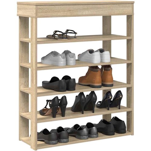 vidaXL Stalak za cipele boja hrasta 80x30x98 cm konstruirano drvo Cijene