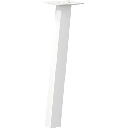  Noge stolića za kavu 4 kom bijele 42 cm čelik Slike