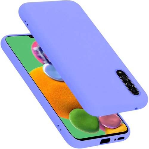 Cadorabo Ohi&scaron;je, združljiv s Samsungom v tekoči lahki vijolični barvi - za&scaron;čitni pokrov iz fleksibilnega silikona TPU, (20695108) Cene