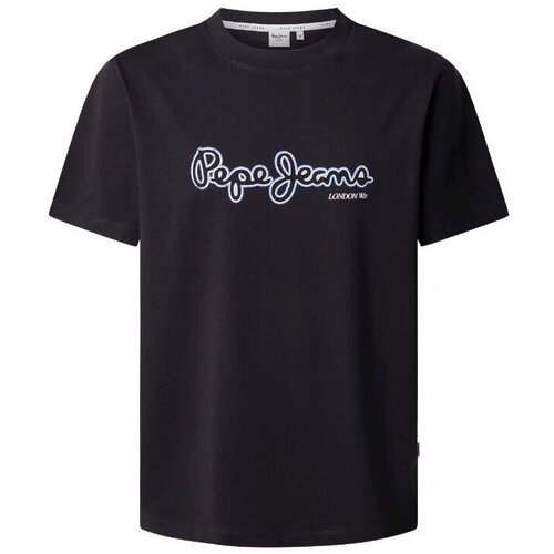 PepeJeans PM509721 DORIAN TEE Crna Cijene
