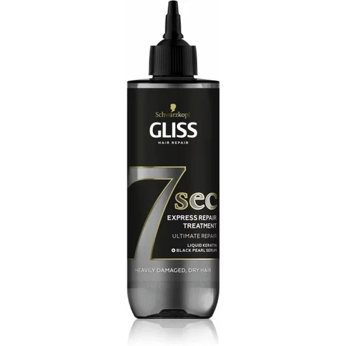 Gliss 7 sec regeneracijska nega za suhe in poškodovane lase 200 ml