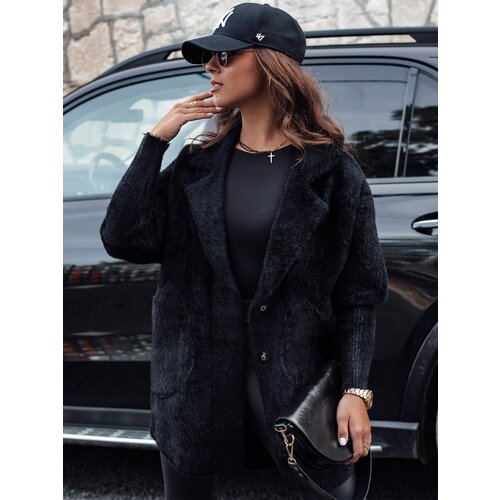 DStreet Women's alpaca coat RITA II black Cene
