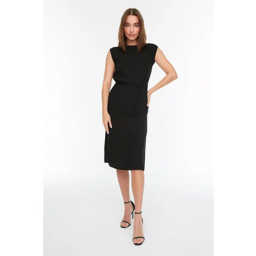 Trendyol Black Belted Dress