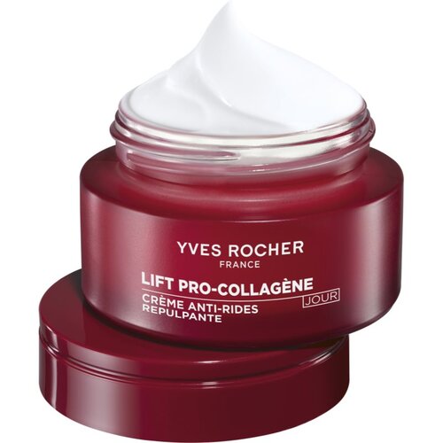 Yves Rocher LIFT PRO-COLLAG&amp;Egrave;NE dnevna krema za zaglađivanje protiv bora 50 ml Slike