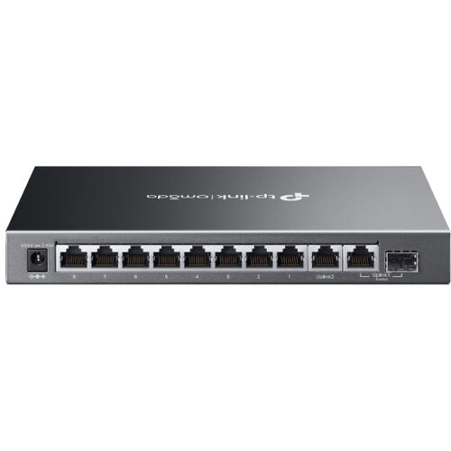 Tp-link ES210GMP omada 10-Port gigabit switch sa 8-Port poe+ Slike