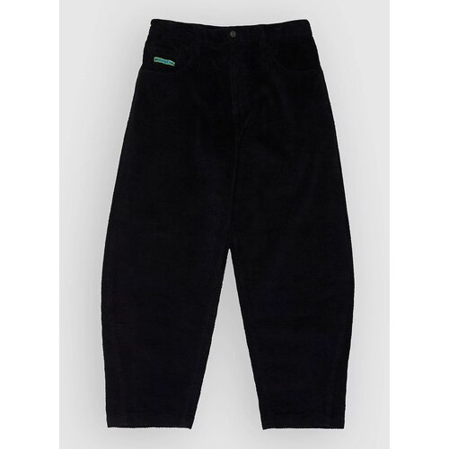 DC Barrel Cord Pants black Cene