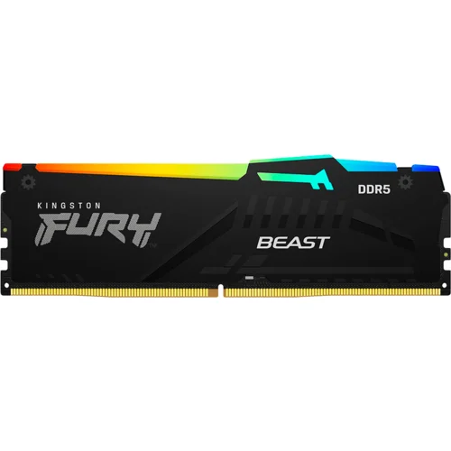 Kingston 32GB 5200MT/s DDR5 CL40 DIMM FURY Beast RGB XMP, EAN: 740617328622