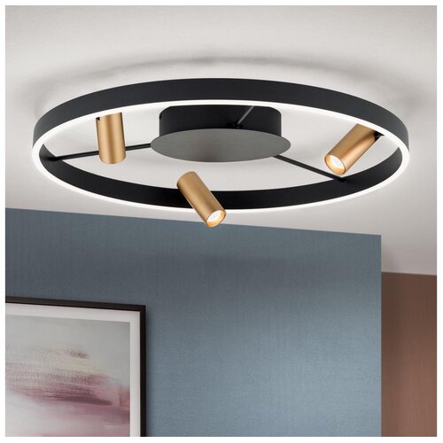 Orion DL 7-686/3-LED Prigu&scaron;iva plafonska lampa BERLIN LED/50W/230V crna/zlatna Cene