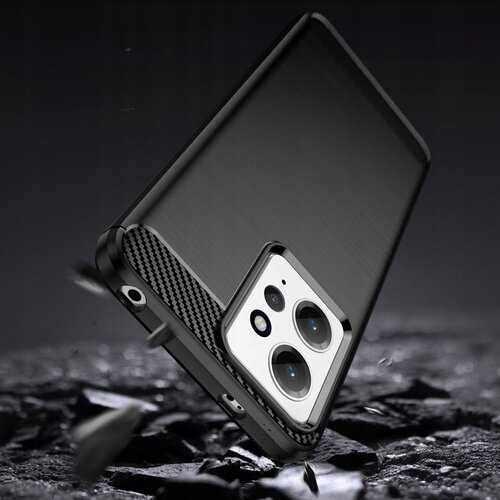 TECH-PROTECT TPUCARBON OVITEK ZA XIAOMI REDMI NOTE 12 4G / LTE črn Slike