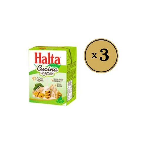Halta Cucina vegetale, biljni krem za kuvanje 200ml Posno, 3 komada Slike