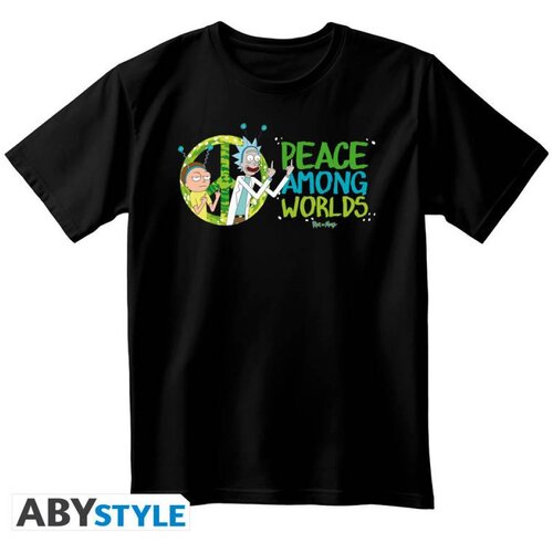 Abystyle Majica Rick And Morty - Peace Among Worlds - XXL Cene
