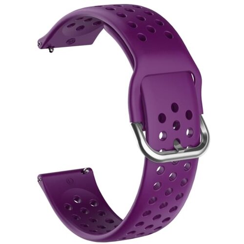  Silikonski remen za pametni sat "dots" ljubičasti 20mm Cijene